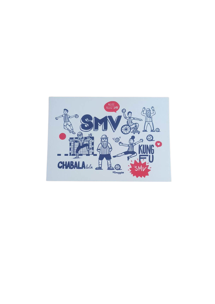 Carte postale Chabalala SMV 25 ans