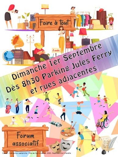 FOIRE A TOUT & FORUM DES ASSOCIATIONS DE SAINT-MARCEL